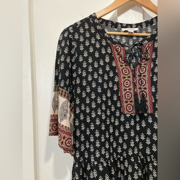 BEACHLUNCHLOUNGE small boho blouse cottagecore lagenlook peasant - Picture 10 of 12